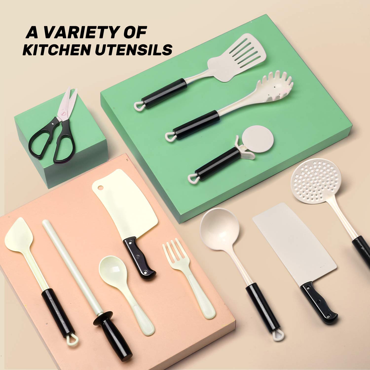 Pretend Play Stainless Steel Kitchen Essentials